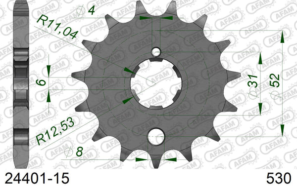 Pignone AFAM 24401-15 passo 530