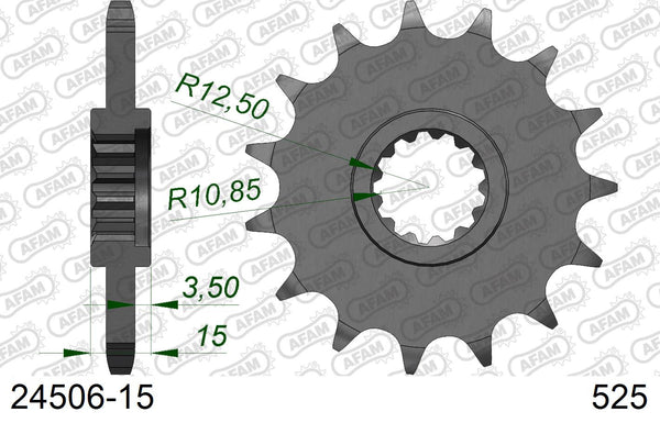 Pignone AFAM 24506-15 passo 525
