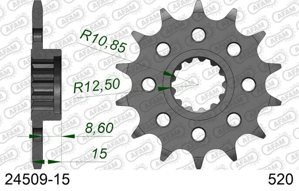 Pignone AFAM 24509-15 passo 520