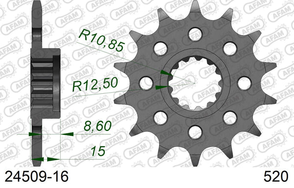 Pignone AFAM 24509-16 passo 520