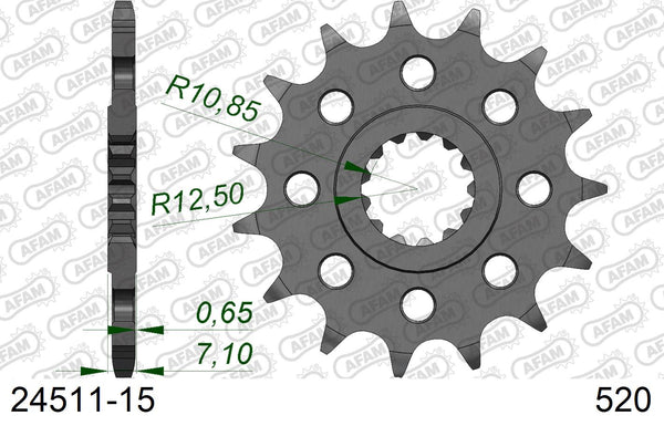 Pignone AFAM 24511-15 passo 520