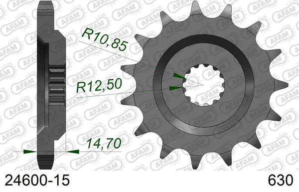 Pignone AFAM 24600-15 passo 630