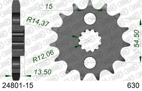 Pignone AFAM 24801-15 passo 630