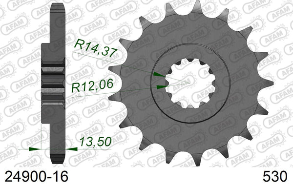 Pignone AFAM 24900-16 passo 530