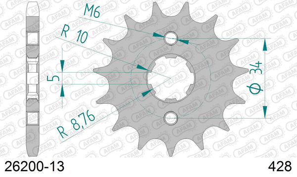 Pignone AFAM 26200-13 passo 428