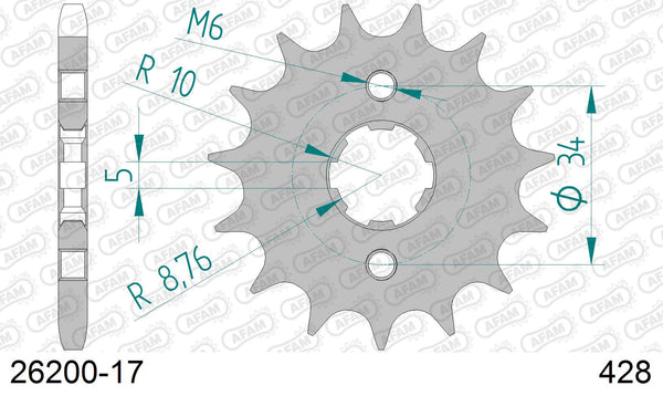 Pignone AFAM 26200-17 passo 428