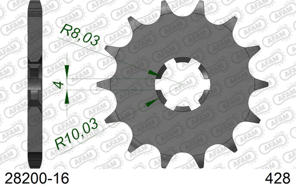 Pignone AFAM 28200-16 passo 428