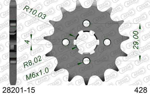 Pignone AFAM 28201-15 passo 428