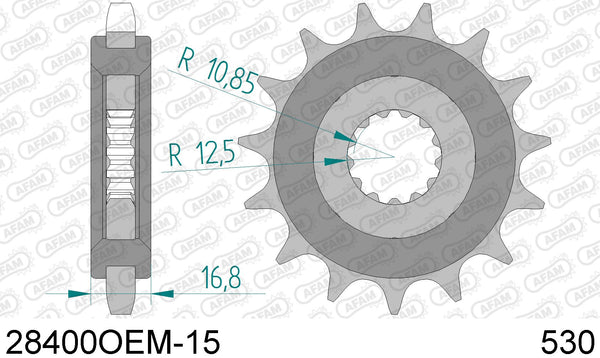 Pignone AFAM 28400OEM-15 passo 530