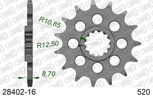 Pignone AFAM 28402-16 passo 520