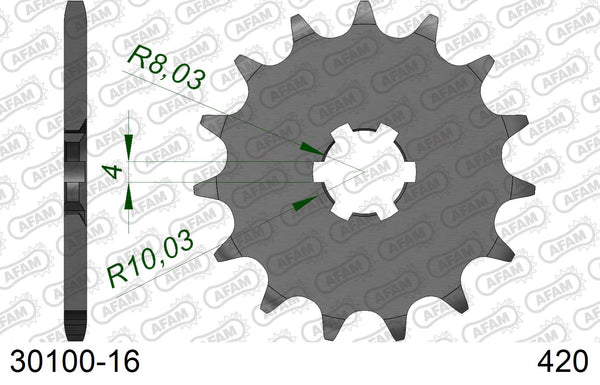 Pignone AFAM 30100-16 passo 420