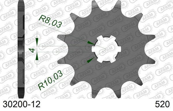 Pignone AFAM 30200-12 passo 520
