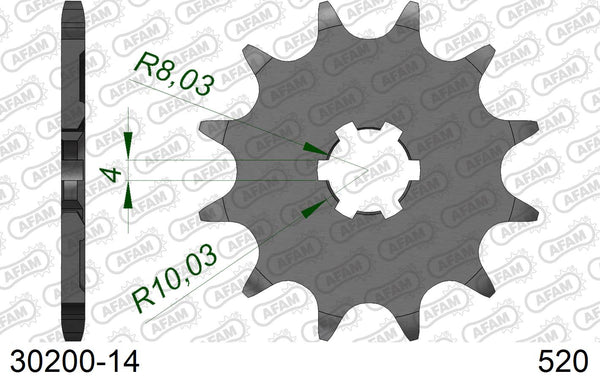 Pignone AFAM 30200-14 passo 520