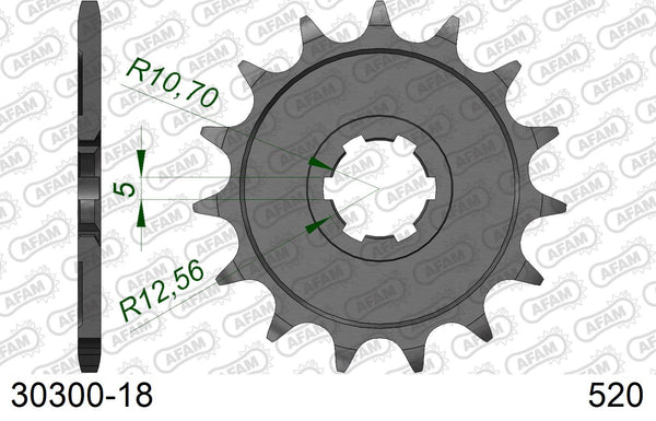Pignone AFAM 30300-18 passo 520