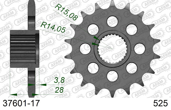 Pignone AFAM 37601-17 passo 525