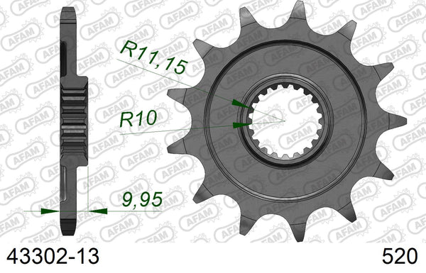 Pignone AFAM 43302-13 passo 520