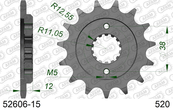Pignone AFAM 52606-15 passo 520