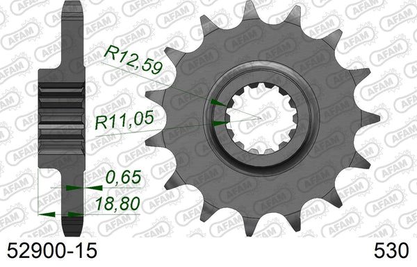 Pignone AFAM 52900-15 passo 530