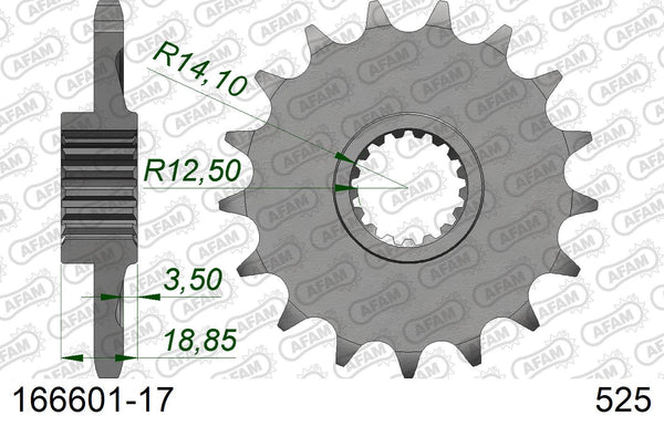 Pignone AFAM 166601-17 Passo 525