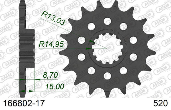 Pignone AFAM 166802-17 Passo 520