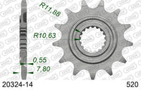 Pignone AFAM 20324-14 Passo 520