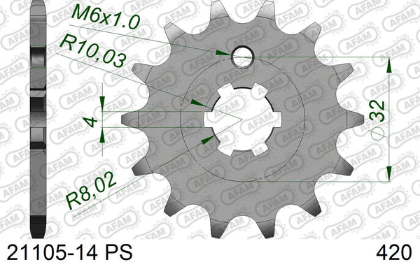 Pignone AFAM 21105-14 Ps Passo 420