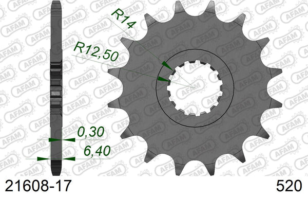 Pignone AFAM 21608-17 Passo 520