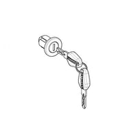 Serratura Bauletto SH58X/SH59X - Chiave Nera