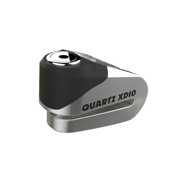 Lucchetto bloccadisco QUARTZ XD10 diametro perno 10mm Spazzolato