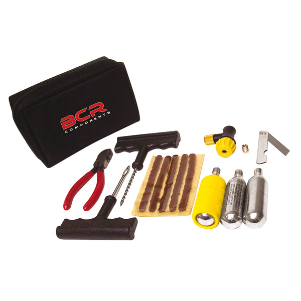 Kit Riparazione Pneumatici Tubeless - con Bomboletta CO2