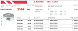 Pistone Honda HONDA CRF 450R '09 -'12 Compr. 13.2:1 H.C. PIN-DLC. METEOR.