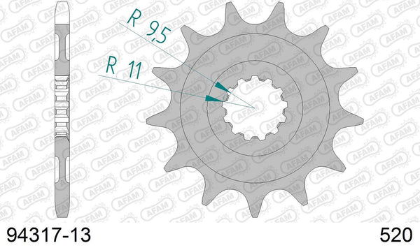 Pignone TM MX 250 FI 4T. Anni 2010/2024