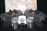 Pistone RUMI 125 2C . Rumi pistons.