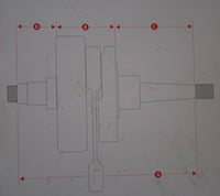 Albero motore Vespa Spagna.