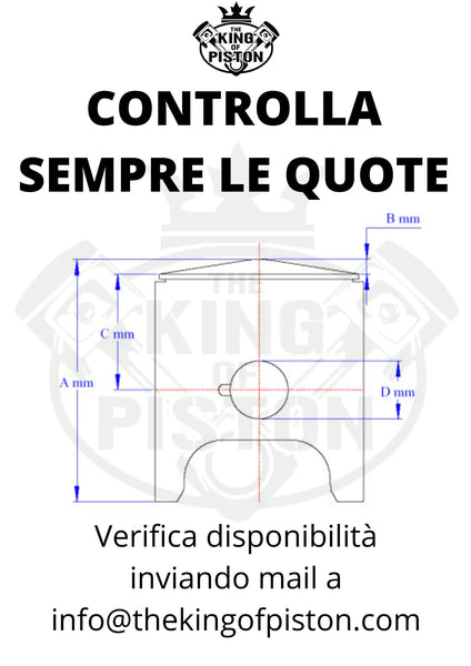 Pistone AJS 498 - diametro std 66