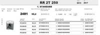 Pistone Beta 250 2013/17- Meteor