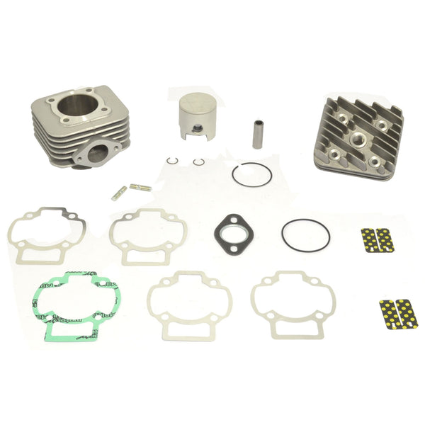 Gruppo Termico Big Bore Con Testata Ø 47,6 mm, 70 cc, Spinotto Ø 12 mm, Pistone Con Testata Piatta APRILIA  SCARABEO  50